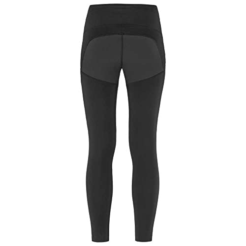 Fjällräven Damen Abisko Trekking Tights Pro Leggings, Schwarz-eisengrau, L EU