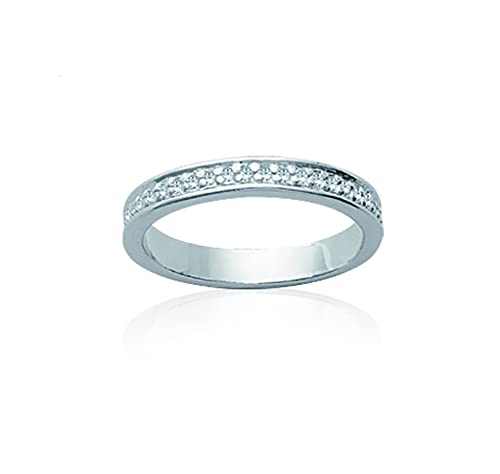 Bague Alliance Femme Argent 925 Tata Gisèle avec son sachet velours offert