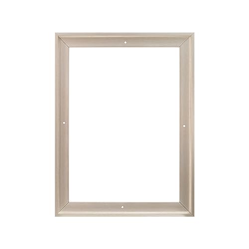 Image of Pixy Canvas Floater Frame 8x10 for 3 /4 (0.75) inch Deep Canvas Paintings /Canvas Prints /Wood Canvas Panels /Wall Art /Wall Decor /Home Decor /Artwork (Champagne, 8 x 10 inch, Portrait)