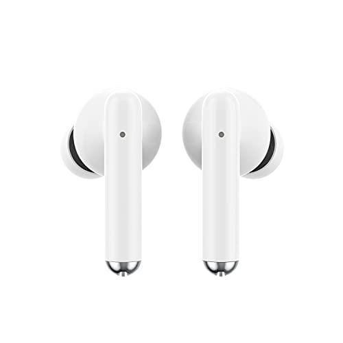 Ledwood Capella TWS Wireless Stereo Bluetooth 5.2 In-Ear Touch Earphones Super Bass Voice Assistant Compatible with iOS/Android (White/Black) - Image 2