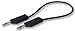 Hirschmann Test And Measurement Test Lead, 4Mm Banana Plug to 4Mm Banana Plug, Black, 60 V, 16 A, 1 M Rohs Compliant: Yes - 934092100