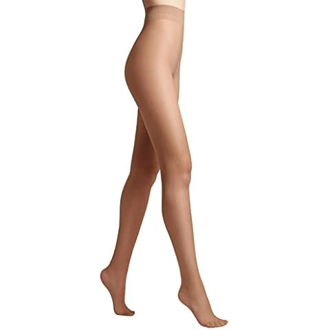 Conte elegant Prestige Womens Silky Sheer Matte Pantyhose Tights 12 Denier,Bronze,Medium Cover