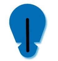 Ambu Blue Sensor SUPAtab ECG Electrodes (Pack of 100) (SU-00-C/100)