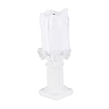 STOBOK 1 Satz Dekorativer LED Kerzenlampensatz Simulation Kerzenlampe für Fotografie und Heimdekoration Weiß Sichere Rauchfreie und Langlebige für Stimmungsvolle Anlässe