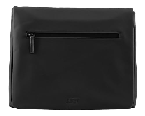 Bolso bandolera JOST Halmstad negro, bolso messenger bag para hombre y mujer