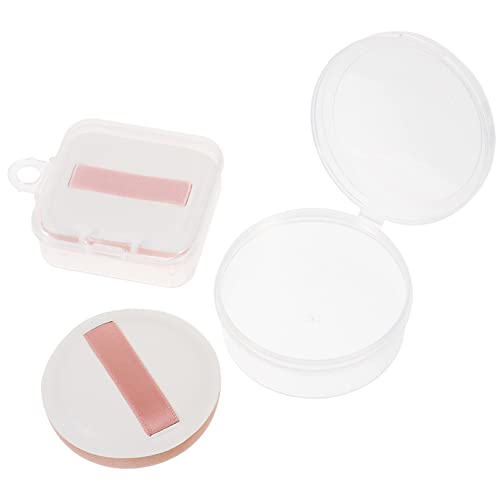 ノーブランド品 2個 マシュマロパフ 化粧パフ 化粧品容器キット まつげ 液体チーク 顔 make up brush makeup brush 補う メイクスポンジパフ 親水性ポリウレタン