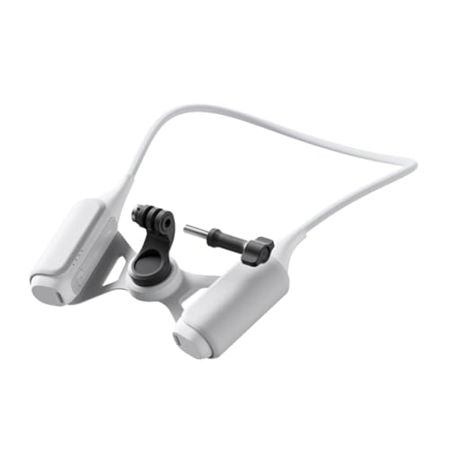 Soporte de cuello y batería de 4800 mAh para grabaciones POV en tus viajes