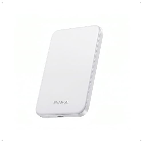 sharge for Magsafe Power Bank 5000mAh Ultra Slim Battery Pack