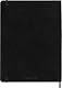 Moleskine Monatsplaner, Monatskalender 2026 12 Monate, Mit Weichem Einband und Elastischem Verschluss, Format XL 19x25, Farbe Schwarz