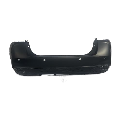 Image of Compatible with Nissan Versa 2020-2023 Rear Bumper Cover | Primed, With Parking Sensor Holes, Ready to Paint, OEM 850225EE0J, NI1100340