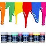 Individuall Acrylic Paint Set for Canvas Painting - 8 Colors - Perfect for Holiday Gifts for Young Artists and DIY Projects - Canvas, Paper, Rock, Metal, Plastic and Walls