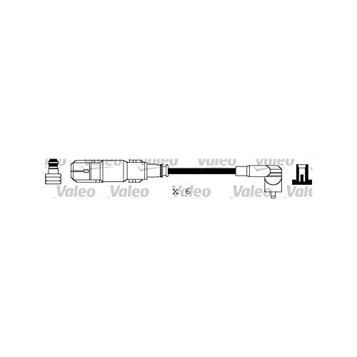 VALEO Juego de cables de encendido 346140 para recuperar la potencia original del coche