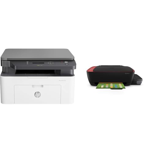 Image of HP Laser MFP 136a, Print, Copy, Scan, 40-Sheet ADF, Ethernet, Hi-Speed USB 2.0, Up to 21 ppm, 150-sh