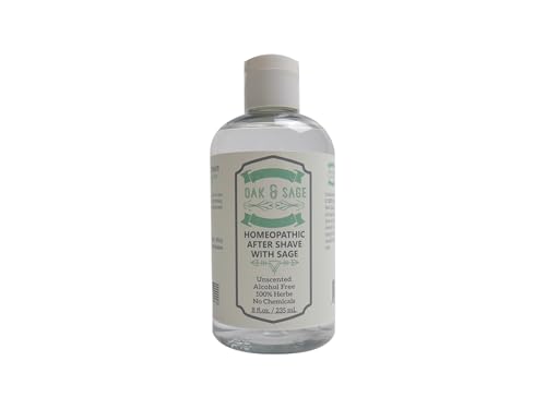 OAK & SAGE Homeopathic After Shave With Sage - Unscented