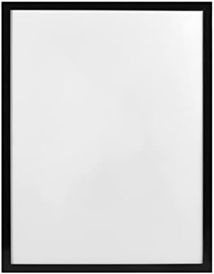 Teqooza 12x16 inch Diamond Painting Picture Frames, Compatible With 30x40 cm Without Mat, for Arts or Photos or Posters, Black Frame with Acrylic Protection and Hanging Kit, Pack of 1