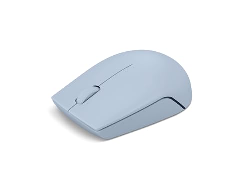 Lenovo Souris sans Fil 300 - Souris d'ordinateur Portable avec fenêtres - Design ambidextre - Récepteur Nano USB 2,4 GHz - Autonomie de la Batterie : 12 Mois