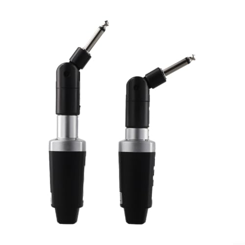 Convertidor de micrófono inalámbrico 2.4G, sistema transmisor y receptor XLR para micrófonos dinámicos, rango de 50M, soporte de 48V, recargable por USB, interfaz metálica (1 en 1) miniatura 2