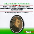 Piano Concerto 1 & 2 / Scherzo [Audio CD] Chopin; Argerich; Harasiewicz; Rowicki and Kord