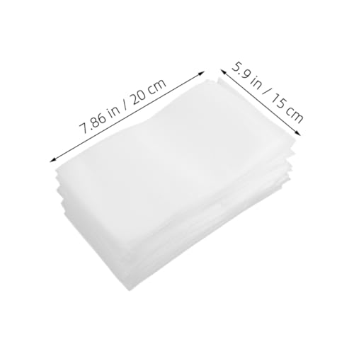 HOMSFOU 100 Stück Schaumstoff Verpackungsbeutel Stoßdämpfend Schützend für Zerbrechliche Gegenstände Wie Gläser und Tassen Leicht zu Handhaben und Vielseitig Einsetzbar