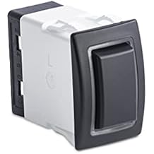 Sierra RK40670B, Rocker Switch, Halo DPDT, Blue Halo