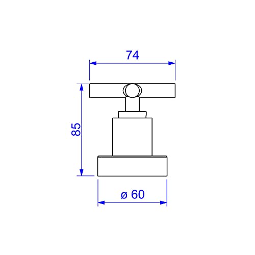 Acabamento para registro de gaveta até 1