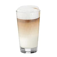 WMF CoffeeTime Longdrinkgläser Set 4-teilig, Gläser 275ml mit Wabenmuster, Latte Macchiato, Cocktail, hitzebeständiges Kristallglas, spülmaschinengeeignet – Ansicht 8