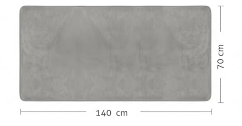 Image of Dribble Coral Fleece 450 GSM Bath Towel 70x140 cm | Ultra Soft, Quick Dry, Highly Absorbent | Lightweight & Skin-Friendly Towel for Bathroom, Gym & Travel, (Peach /Grey, Pack of 2)