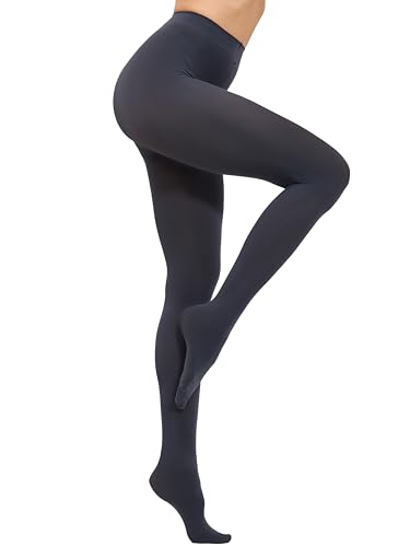 Image of CozyWow Women's 80D Soft Opaque Tights, High Waist Solid Color Womens Tights with 30+ Colors
