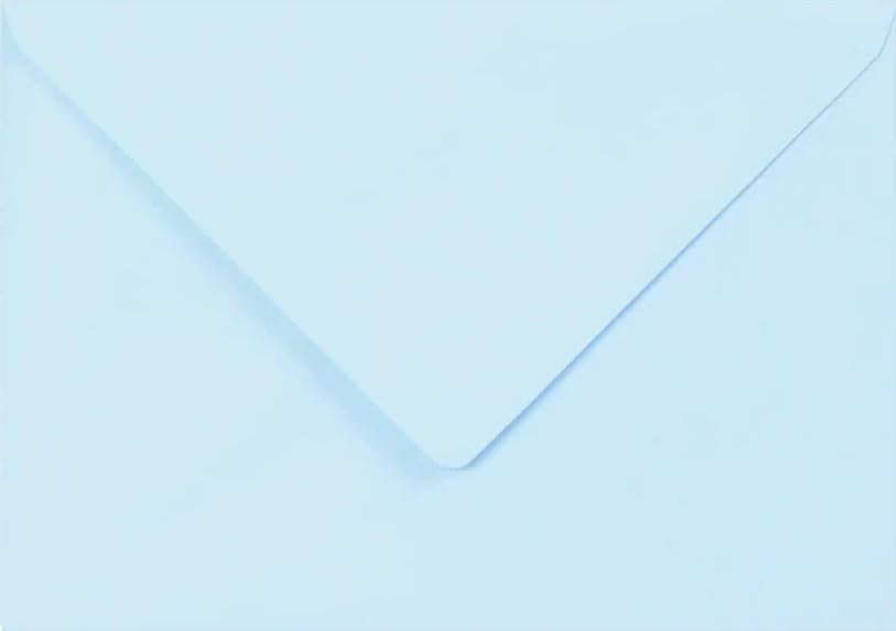 Baby Blue C6 (114mm x 162mm) Envelopes x 50 - Image 2