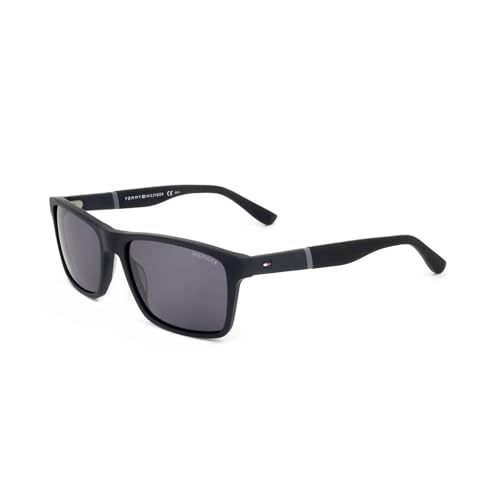 Tommy Hilfiger Mens TH1405/S Square Sunglasses Matte Black 56 mm