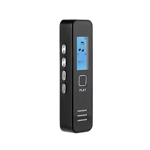FREDI HD PLUS Digital Voice Recorder 32GB Support | OLED Screen | MP3 Player & Audio Recorder | USB Rechargeable Device for Meetings, Lectures, Interviews & Office Notes-image-15