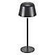 OSRAM ENDURA STYLE TABLE Außenleuchte, 2,5W, 200lm, dunkelgrau, Tischleuchte, wiederaufladbarer Akku, IP54 Schutzklasse, stufenloses Dimmen, Lichthelligkeits-Memory-Funktion