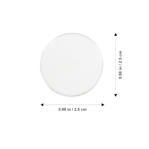 Image of 12Pcs Convex Lens, 1inch /2.5cm Diameter Convex Lens, Resin 3D Convex Lens VR Lens Film Field Mirror Magnifier, Transparent Optical Lens for Experiment and Teaching Activities
