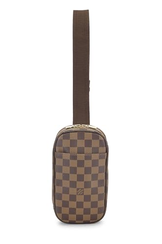 Louis Vuitton, Pre-Loved Damier Ebene Canvas Pochette Gange, Brown