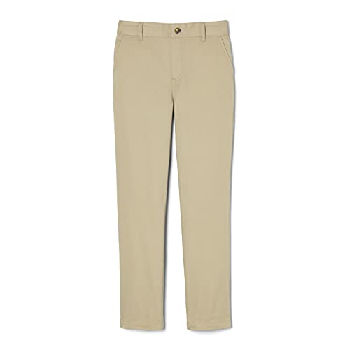 Image of French Toast Girls' Pull-On Straight Fit Stretch Twill Pant