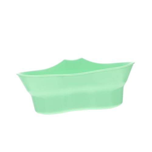 Toyvian Vaso para Enjuague Bucal para Personas Mayores Ranura para Cepillo, Plástico Seguro Bordes Suaves, Vaso Reutilizable para Auxiliares De Baño y Pacientes Postrados Cama