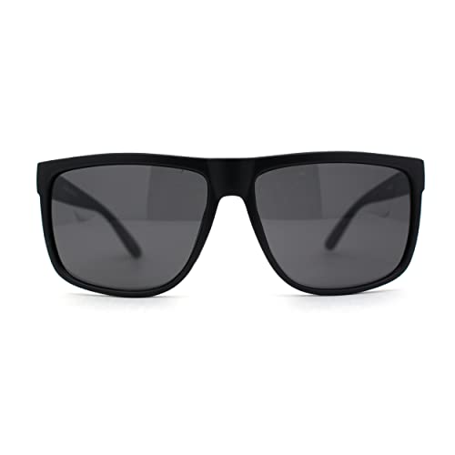 Kush Mens Large Cholo Iconic Gangster Horn Rim Sunglasses Matte Black, 5 5/8In (143mm) W x 2In (52mm) H2