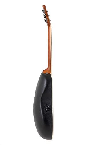 Applause Elite AE44-5S Guitare électro-acoustique, à profondeur de corps moyenne et pan coupé, satinée noire - Les Beatles, Paul McCartney, John Lennon, RIngo Starr, George Harrison Applause Elite AE44-5S Guitare électro-acoustique, à profondeur de corps moyenne et pan coupé, satinée noire – Image 4
