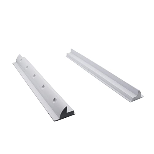 CMYYANGLIN Lot de 2 supports de montage pour panneau solaire - 55 cm - Blanc Cover