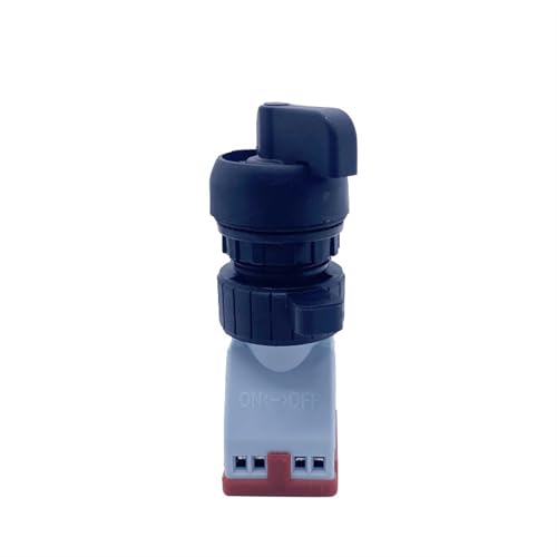 Interruptor giratorio con contacto plateado y selector de transferencia manual 16A IP66 3