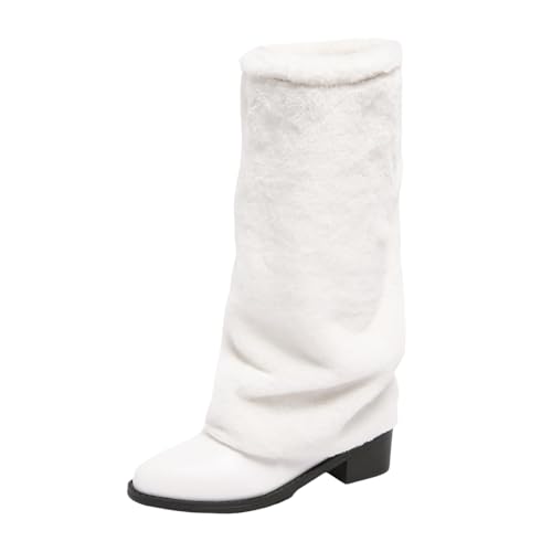 Bottes mi-mollets d'hiver pour marcher au chaud en ville chaque jour