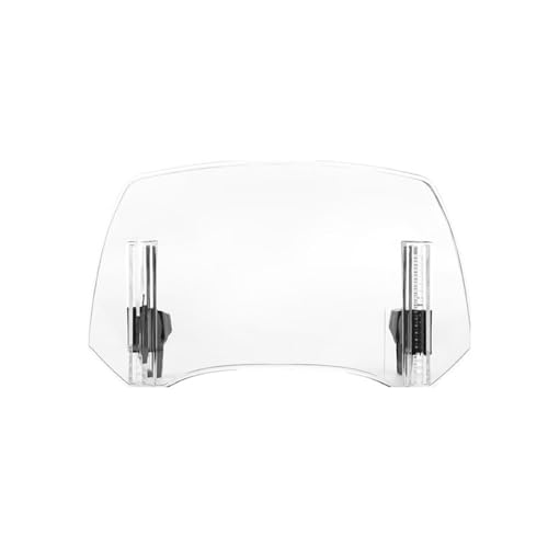 Déflecteur pare-brise de moto extension universelle réglable transparente