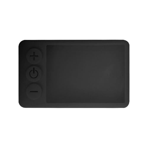 NiuLumea Funda protectora de silicona impermeable S866 para salpicadero eléctrico SmartGyro Rockway y Speedway, 8,4 x 5,3 cm, color negro