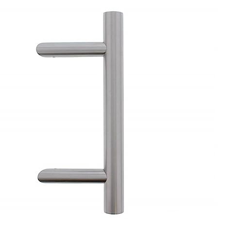 HOPPE Stoßgriff Stangengriff Bügelgriff Haustürgriff Edelstahl 400/300 mm E5012