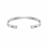 Personalized Bracelets for Women Friend Encouragement Gift for Her Personalized Birthday Jewelry (St