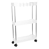 Photo Gallery diyeah carrello multiuso strati con ruote organizer da bagno e cucina design slim per spazi ridotti versatile e elegante per ogni Photo Gallery diyeah carrello multiuso strati con ruote organizer da bagno e cucina design slim per spazi ridotti versatile e elegante per ogni
