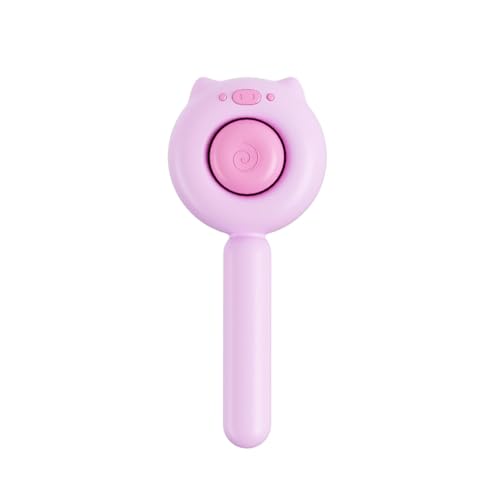 Pink Pig-Shaped Self-Cleaning Brush, Ideal for Shedding, Suitable for Short and Long-Haired Cats...