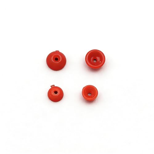 200 piezas cuentas tope media ronda 3mm/4mm para pesca