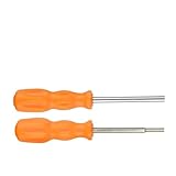 Präzisionsgefertigt: Die präzisionsgefertigten Zähne dieses Schraubendrehers passen fest in Schrauben, sorgen für sicheren Halt und Abrutschen bei Reparaturen.