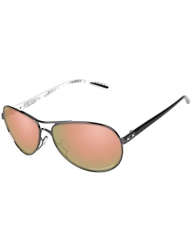 Image of Replacement Lenses & Nosepads for Oakley Feedback OO4079 59mm Sunglass Rose Gold Polarized